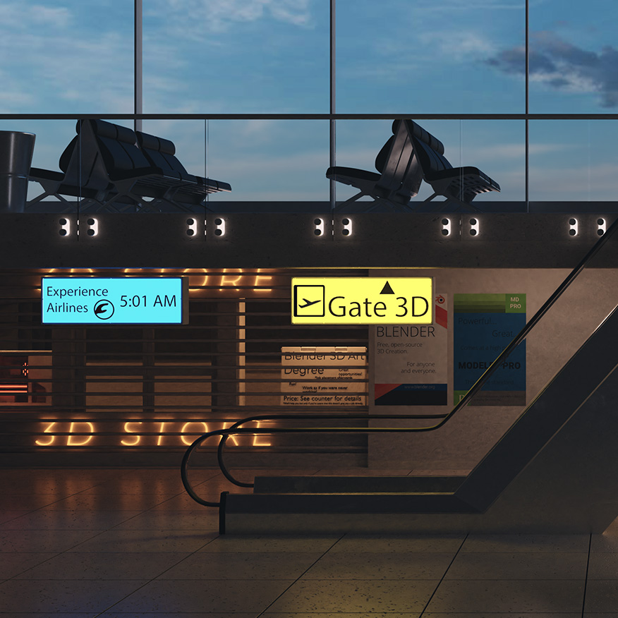 Airport render